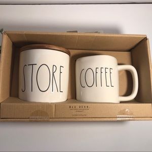 Rae Dunn store coffee set